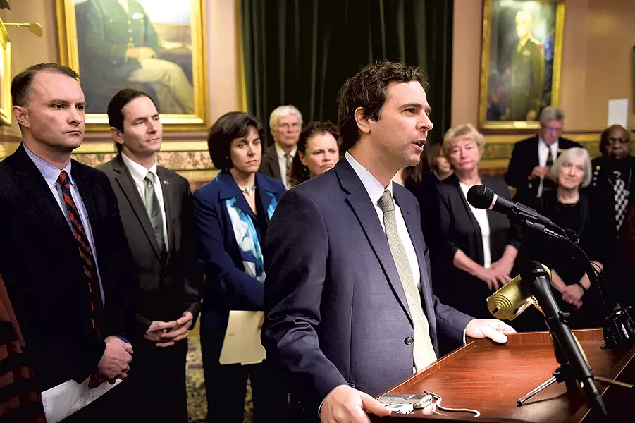 Senate President Pro Tempore Tim Ashe - JEB WALLACE-BRODEUR