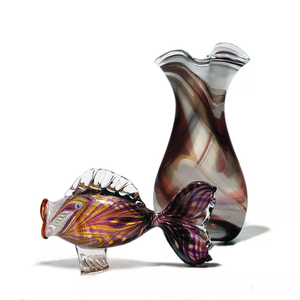 Glass art by Glenn Ziemke - COURTESY OF GLENN ZIMKE