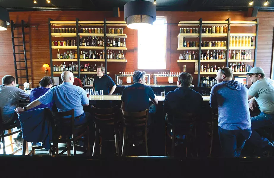 The bar at Prohibition Pig - FILE: JEB WALLACE-BRODEUR