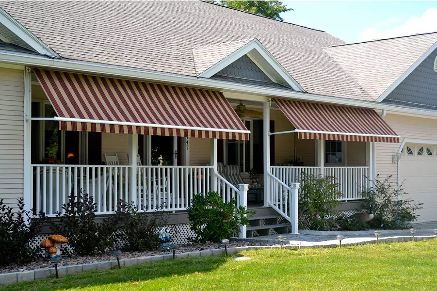 Retractable awning - COURTESY OTTER CREEK AWNINGS