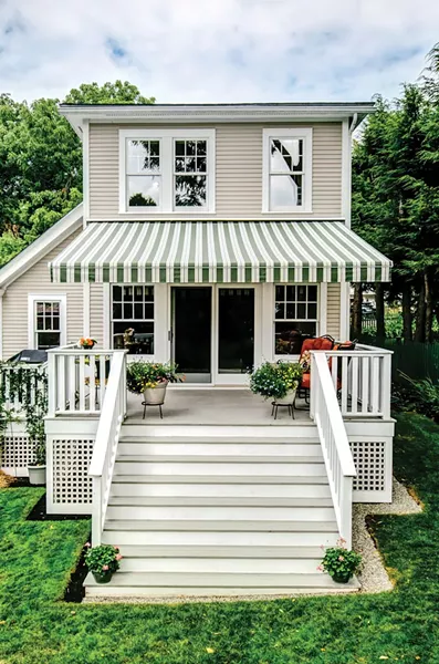 Window awning - COURTESY OTTER CREEK AWNINGS