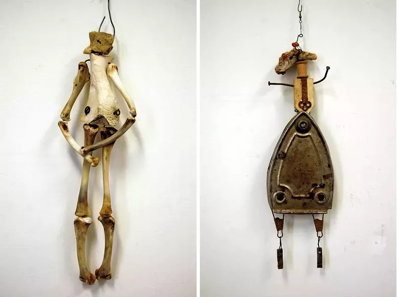 "Puppets" by Janet Van Fleet - COURTESY OF VERMONT ARTS COUNCIL