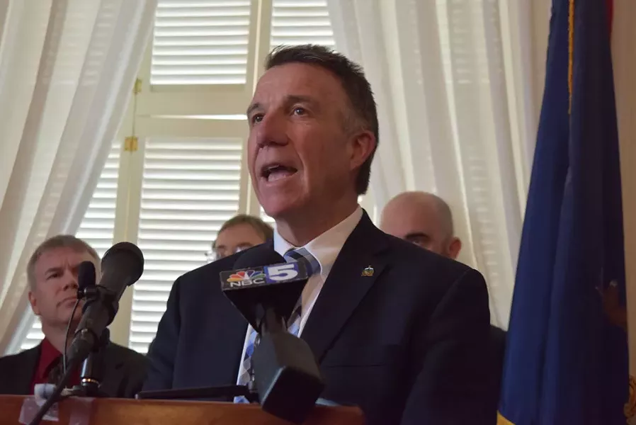 Gov. Phil Scott - FILE: TERRI HALLENBECK