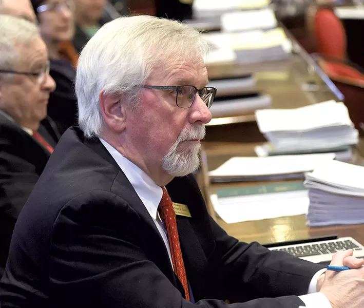 Rep. Stephen Carr - D-Brandon - House Energy and Technology Committee - Legislator since 2013; chair since 2017 - JEB WALLACE-BRODEUR