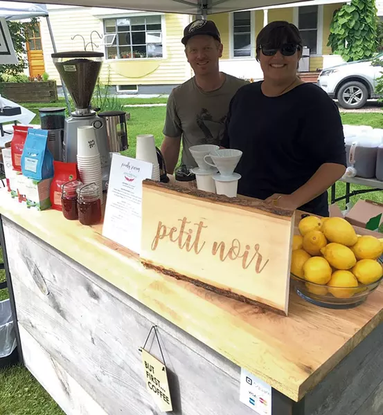 Ben and Becky Colley of Petit Noir and Waterbury Breakfast Club - COURTESY OF PETIT NOIR