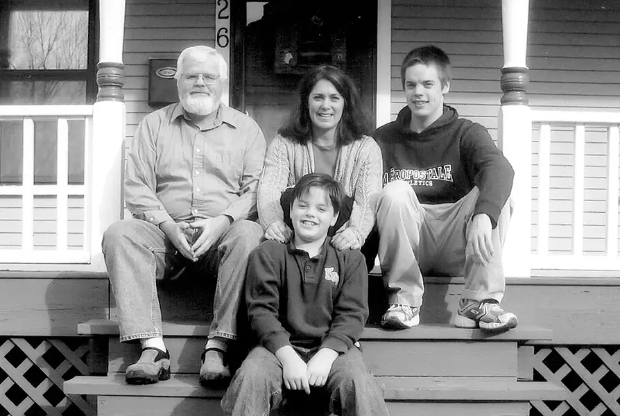 Clockwise from top left: Bill Hickok, Patti Rooney, Justin Hickok and James Hickok - COURTESY OF BILL HICKOK