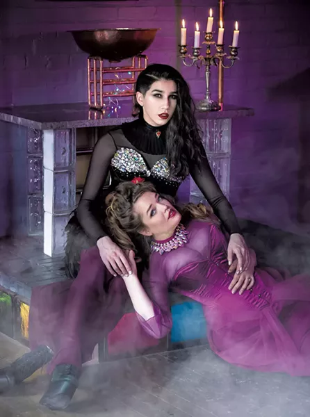 Actors in Carmilla - COURTESY OF FRINGE FEST