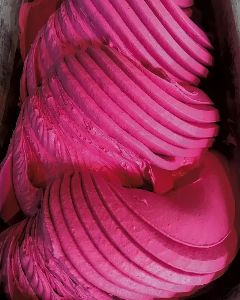 Beet gelato - COURTESY OF SHY GUY GELATO