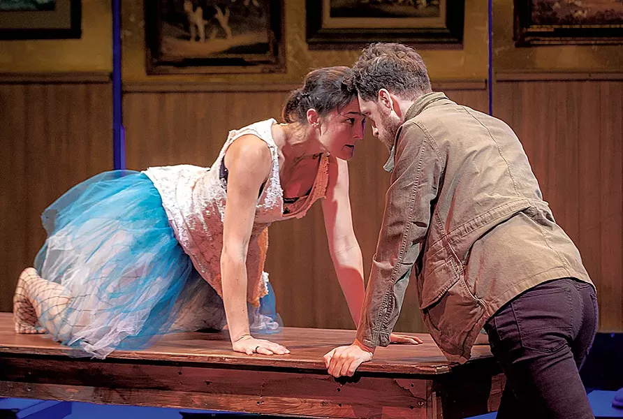 Lauren Pisano and Dean Linnard - COURTESY OF DOK WRIGHT