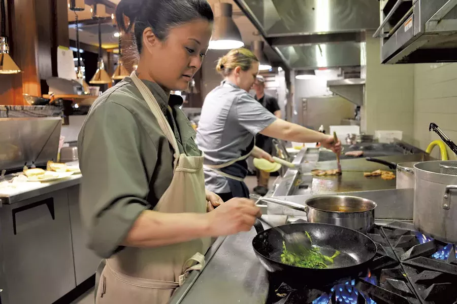 Chef Jacqueline Cochran - COURTESY OF JESSE SCHLOFF PHOTOGRAPHY