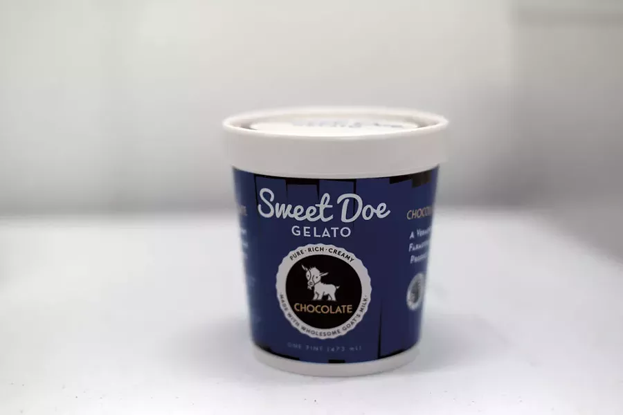 Sweet Doe Gelato, made with goat's milk - SARAH PRIESTAP