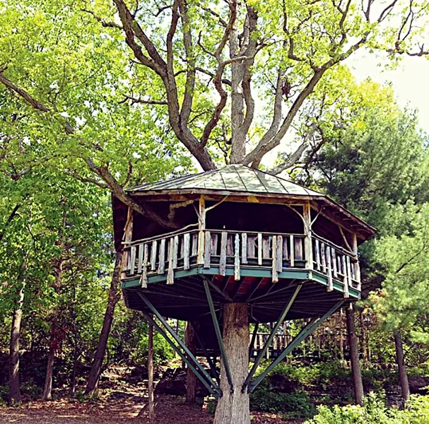 The treehouse at Oakledge Park - CAROLYN FOX