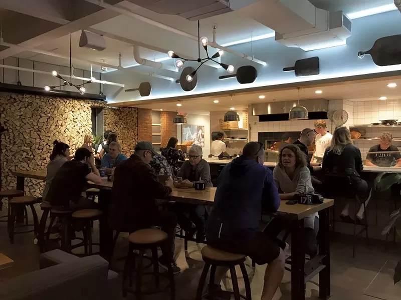 Pizza 44 on Burlington's Pine Street - SALLY POLLAK