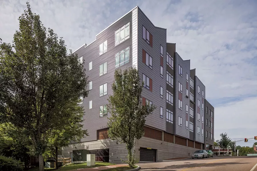 The City Lights building in Winooski - OLIVER PARINI