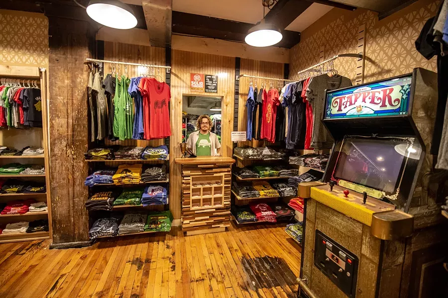Brian Carr in Solid Threads' Sneaky Boutique - LUKE AWTRY