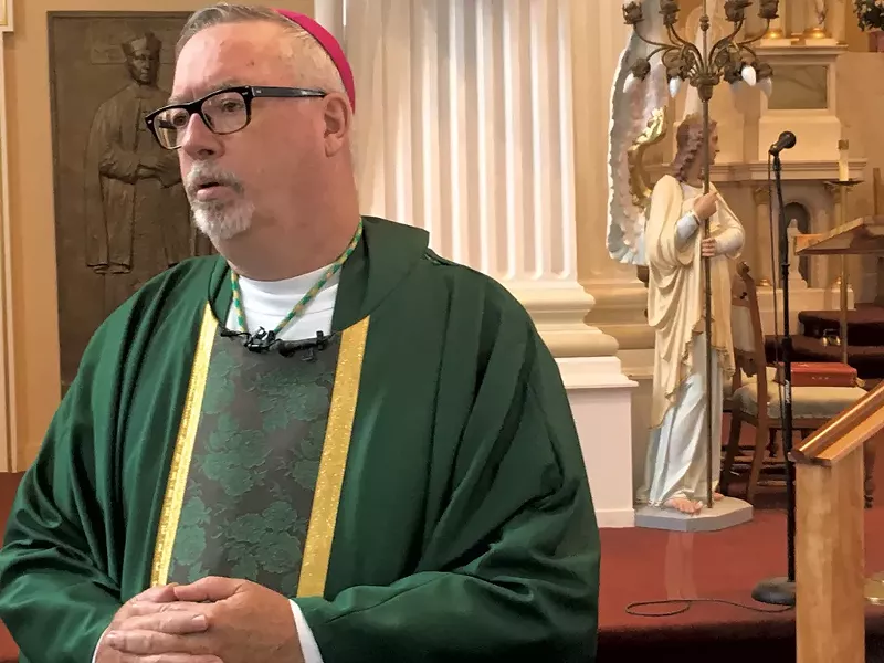Bishop Christopher Coyne - MATTHEW ROY