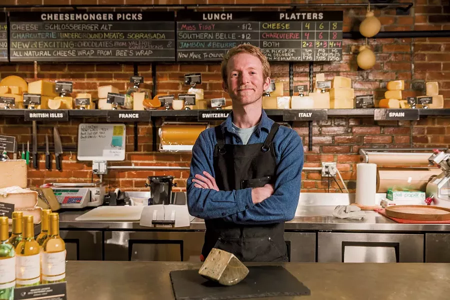 New Dedalus cheesemonger John O'Brien - OLIVER PARINI