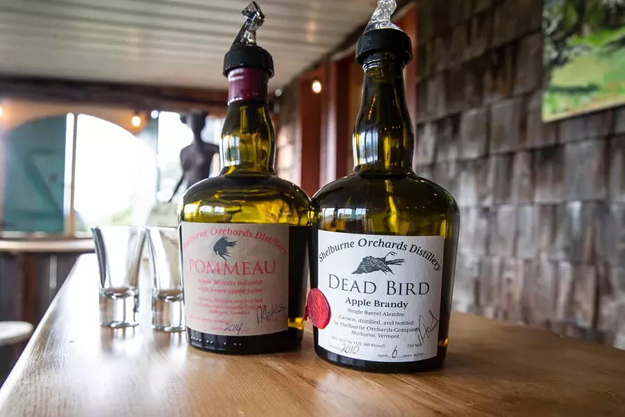 Shelburne Orchards Brandy - JAMES BUCK