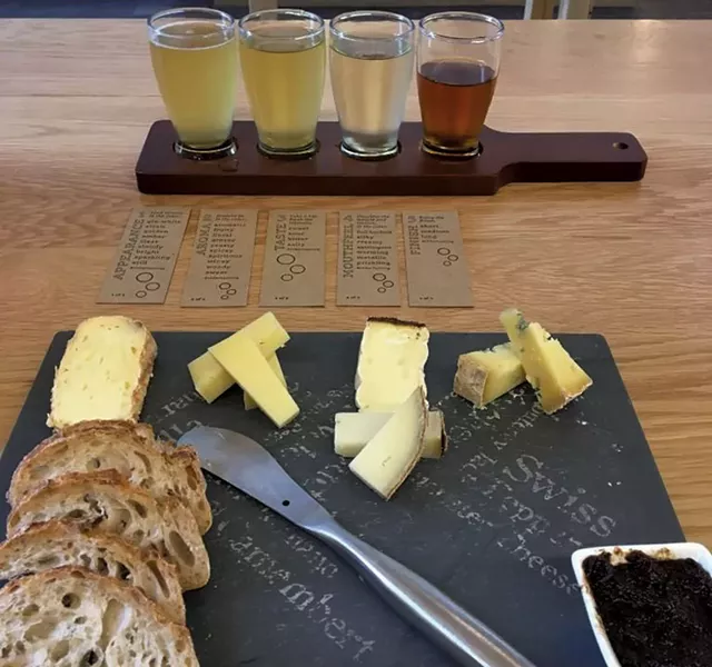 Mad River Taste Place pairing - COURTESY OF JULIE RUBAUD
