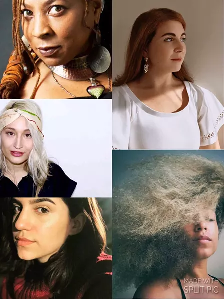 Clockwise from top left: DonnCherie McKenzie, Lucia Stavros, Myra Flynn, Sabrina Comellas and Maria Neckam - COURTESY OF MYRA FLYNN