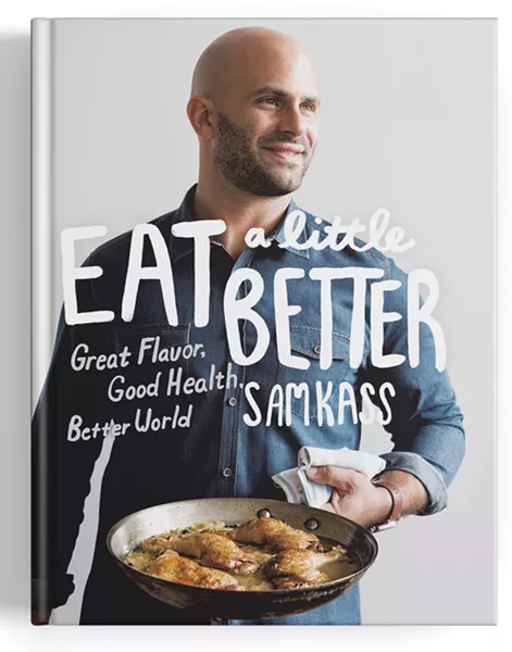 Sam Kass' cookbook - COURTESY OF MARK COLLIER/NORWICH UNIVERSITY