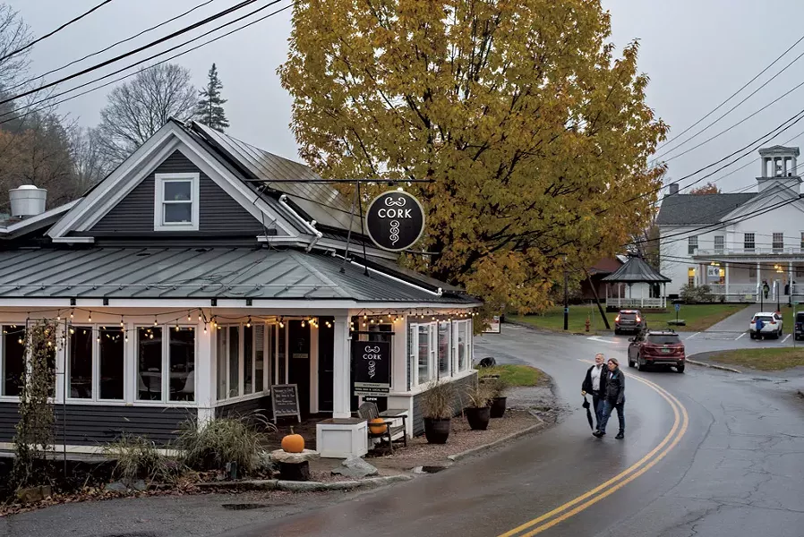 Cork Wine Bar & Market in Stowe - GLENN RUSSELL