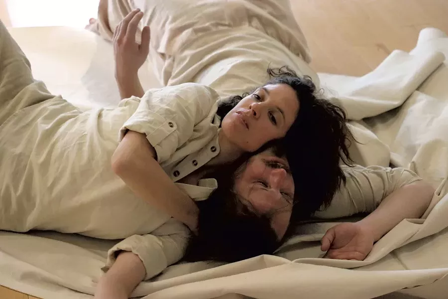 Pauline Jennings (left) and Joshua Lacourse in "Sea Inside Our Skin" - COURTESY OF MADISON MACMAHON