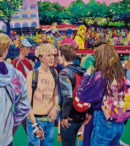 "Techno Parade" - IMAGE COURTESY OF 77 GALLERY