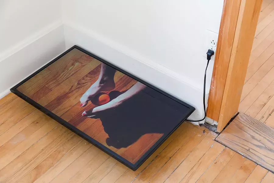 "Untitled (Orange)" by Thatiana Oliveira - OLIVER PARINI