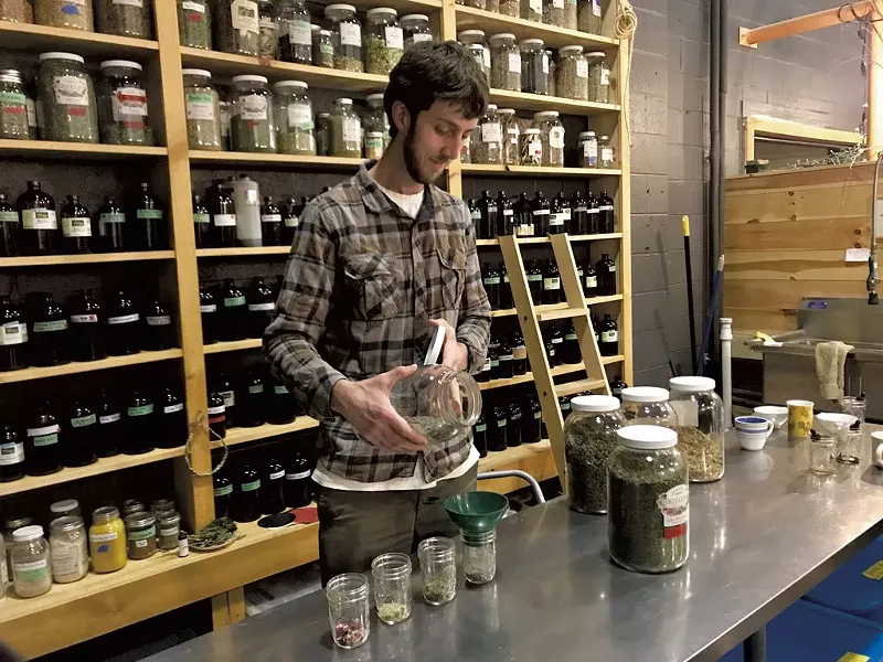 Nick Cavanaugh of Railyard Apothecary - CHELSEA EDGAR