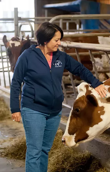 Marie Audet of Blue Spruce Farm - © CABOT CREAMERY CO-OPERATIVE