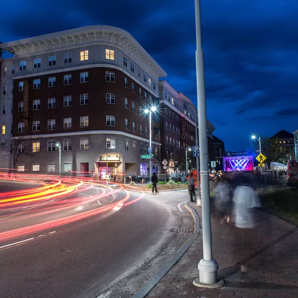 The loop in downtown Winooski - COURTESY OF BRITT SHORTER