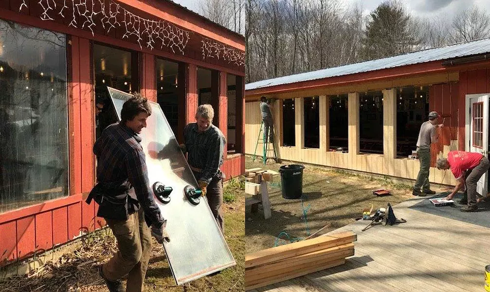 The renovation process, parts 1 & 2