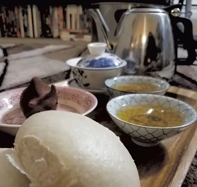 Tea and dim sum - COURTESY OF LION TURTLE TEA