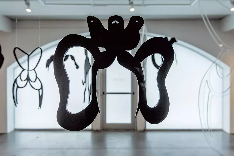 Sculpture installation from "Adorned" - COURTESY OF BCA CENTER