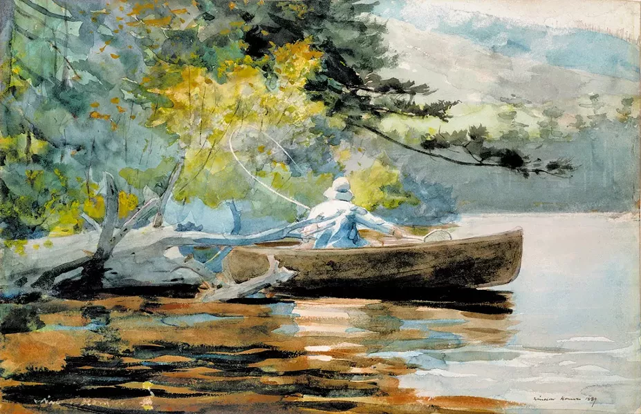 "A Good One," Winslow Homer - COURTESY OF THE HYDE COLLECTION
