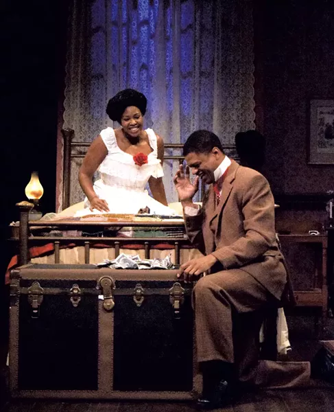 Marinda Anderson and Avery Glymph - COURTESY OF ANDREW BOYCE