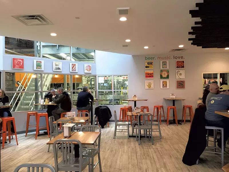 The pub and tasting room at Otter Creek Brewing - COURTESY OF OTTER CREEK BREWING