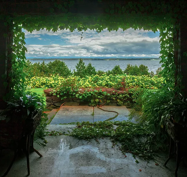 Kenjockety (Shapiro Phelan Residence), Westport, N.Y. - COURTESY OF THE CULTURAL LANDSCAPE FOUNDATION