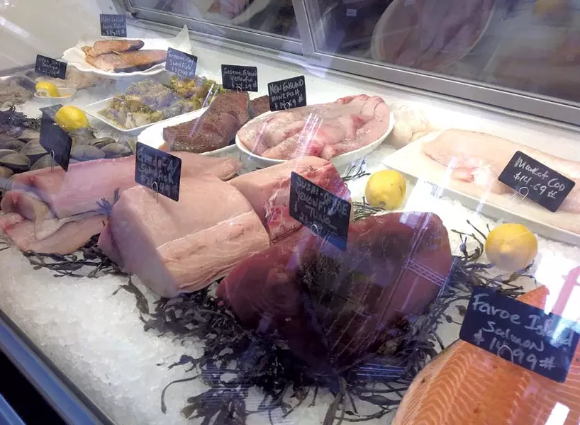 Seafood at the Butchery