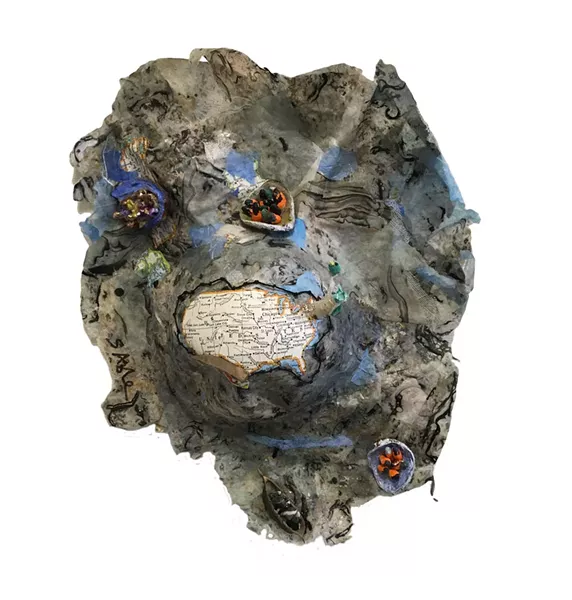 "No Refuge" by Sarah Ashe - COURTESY OF 77 GALLERY