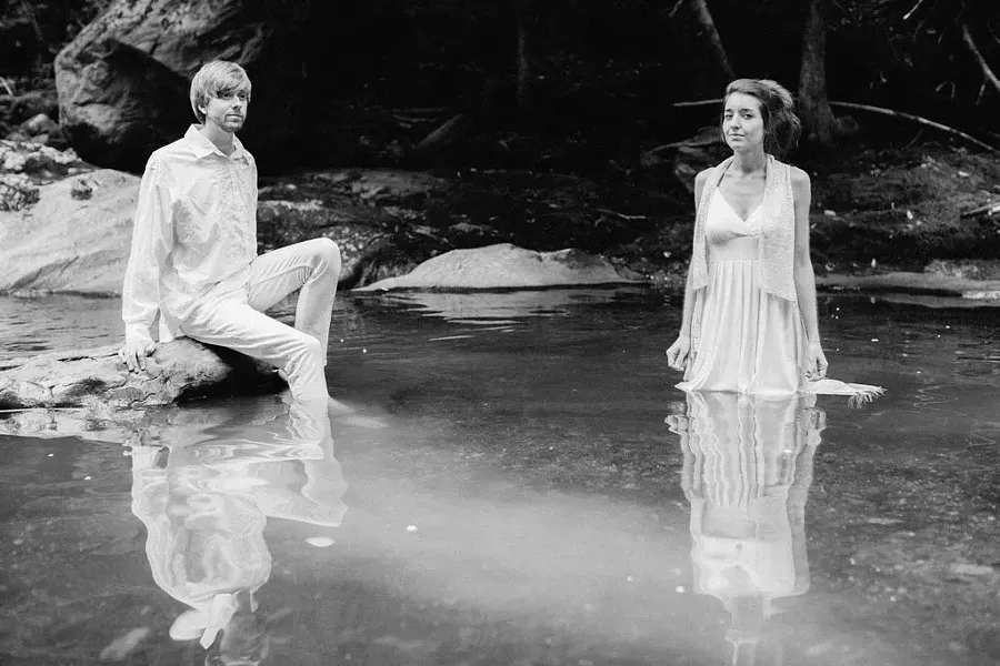 Taylor Smith and Laura Heaberlin of Cricket Blue - COURTESY OF MONIKA RIVARD