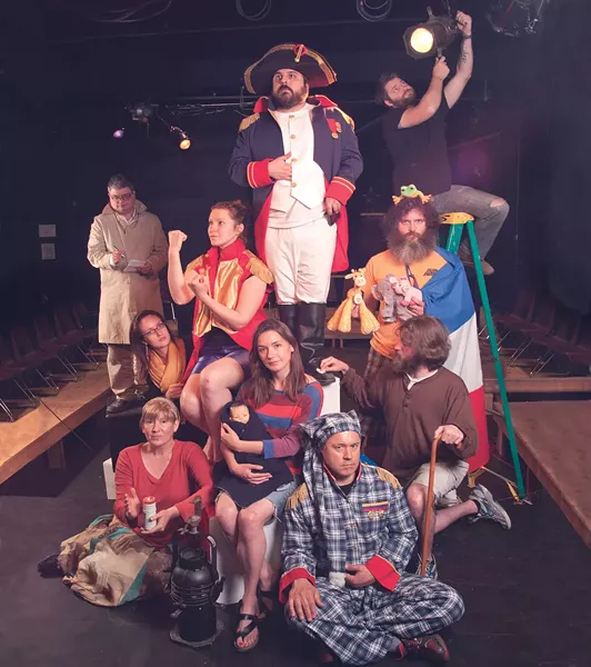 Cast of The Napoleon in 2012 - FILE: MATTHEW THORSEN