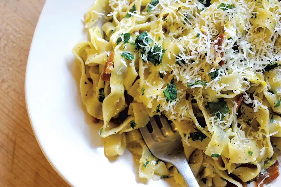 Philamena’s carbonara - JEB WALLACE-BRODEUR