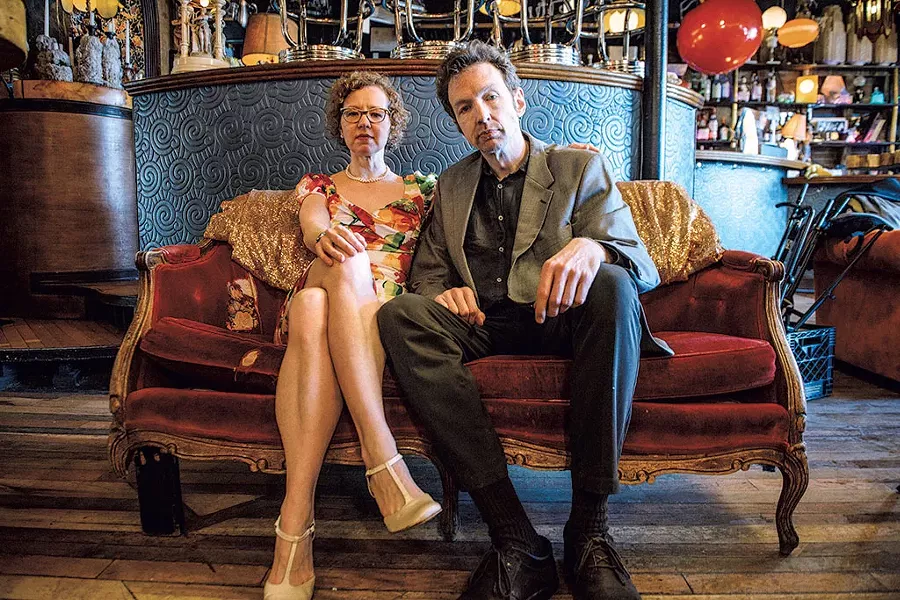 Amber deLaurentis and Tom Cleary - COURTESY OF BRIAN JENKINS