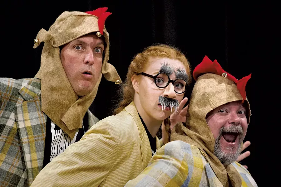 From left: G. Richard Ames, Liz Davis and Dan Renkin - COURTESY OF DANIELLE WIRSANSKY