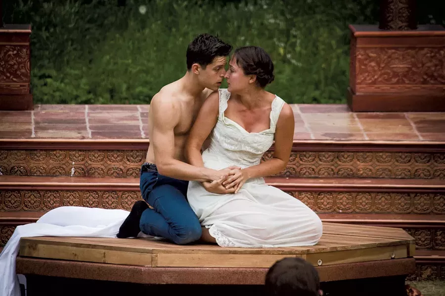 Nick Piacente (left) and Lauren Pisano - COURTESY OF JAN NAGLE