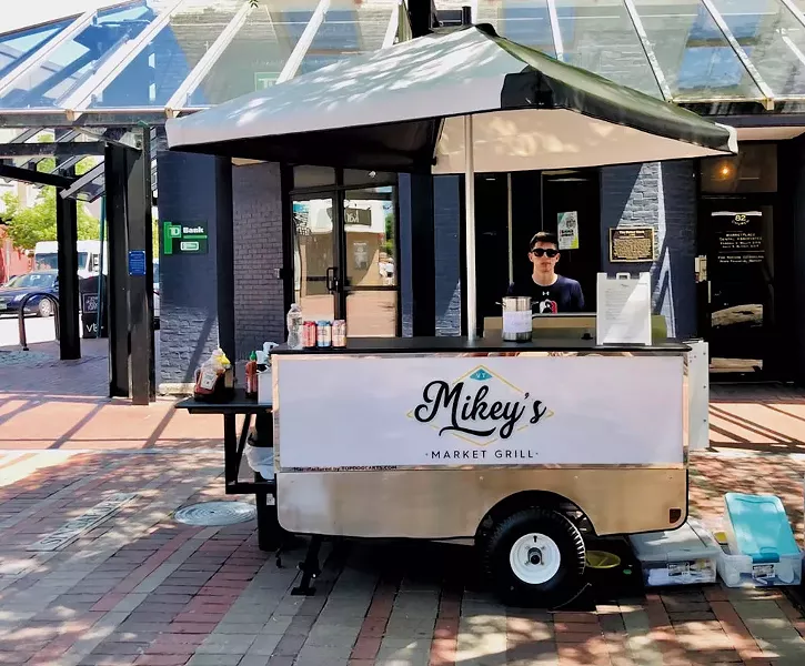 Michael DiMaggio of Mikey's Market Grill - JORDAN BARRY