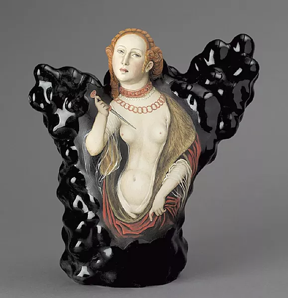 "Question of Honor — Lucretia, After Lucas Cranach the Elder" by Kadri Pärnamets - COURTESY OF HDAC