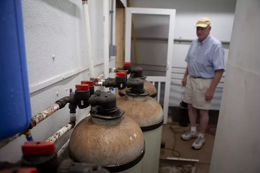 The state of Vermont paid for the installation of a filtration system after the contamination was discovered by testing the guard had done in 2017. - KEVIN MCCALLUM